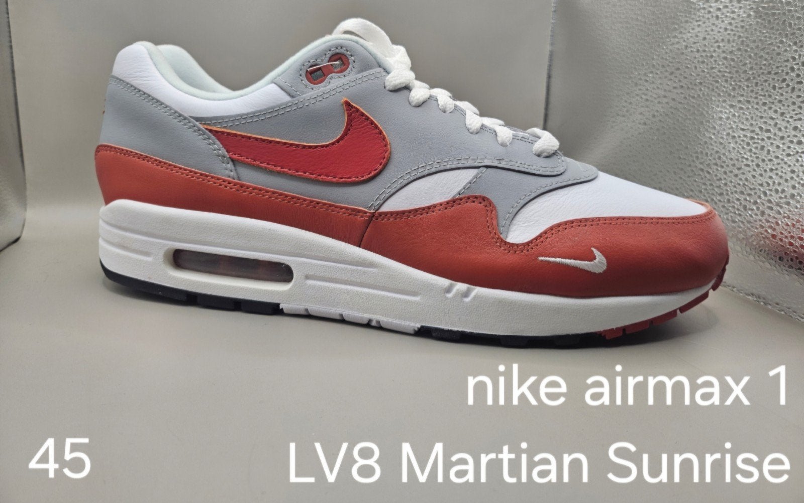 Nike Air Max 1 LV8 Martian Sunrise - Maat 45, Overige kleuren, Verzenden, Nike, Sneakers of Gympen