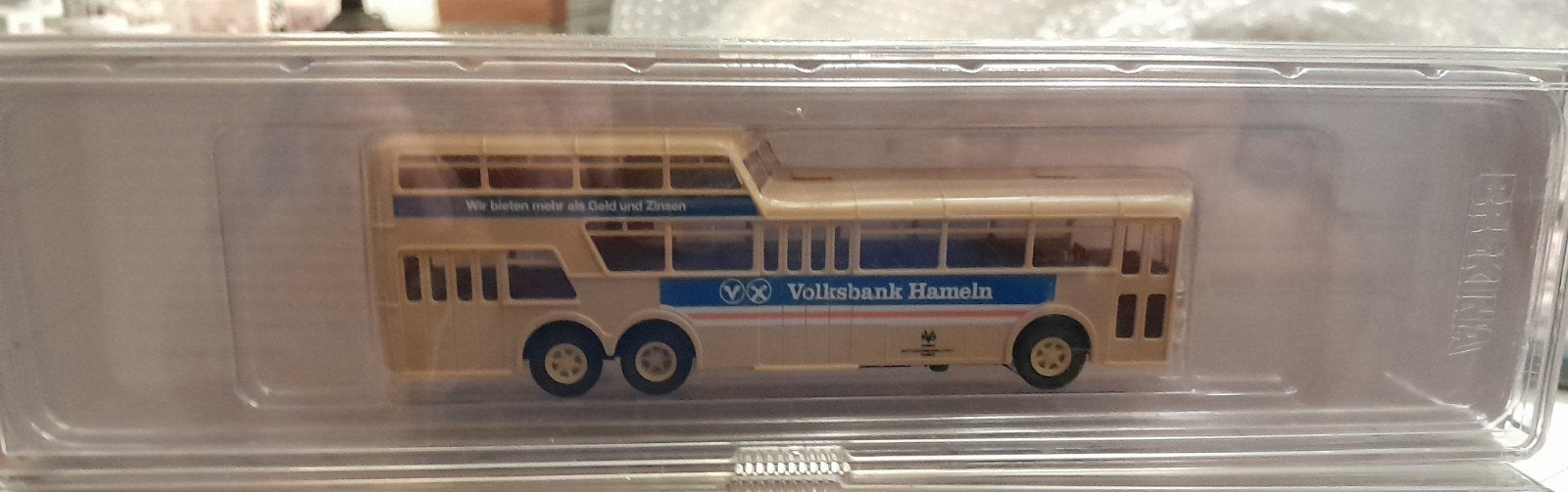 brekina anderhalbdecker, Hobby en Vrije tijd, Modelauto's | 1:87, Ophalen of Verzenden, Bus of Vrachtwagen, Brekina