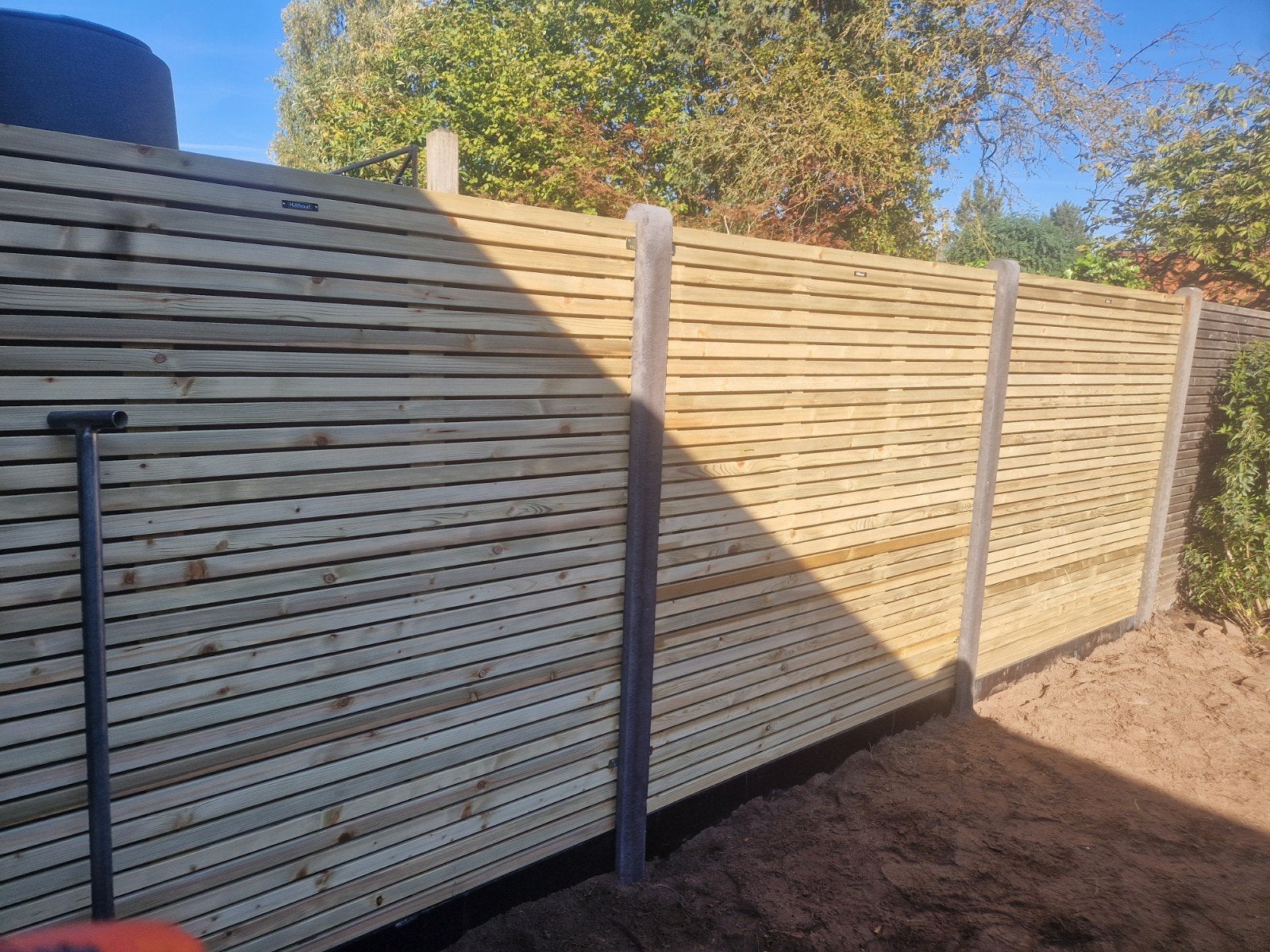 Diverse schuttingen en tuinafscheidingen, Ophalen, 1 tot 2 meter, 6 meter of meer, Nieuw