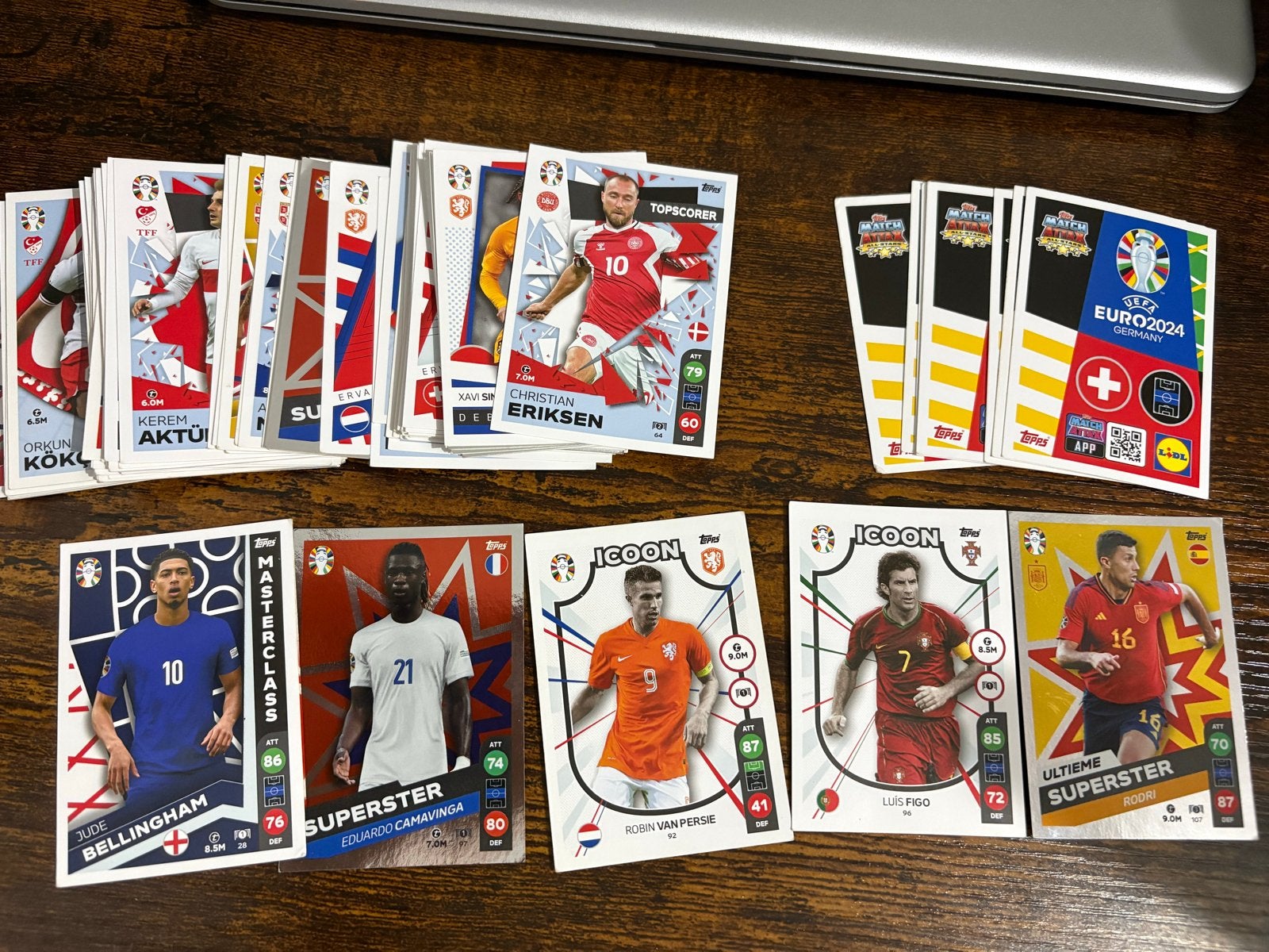 Topps Match Attax Euro 2024 95 stuks, Verzamelen, Sportartikelen en Voetbal, Ophalen of Verzenden, Zo goed als nieuw, Buitenlandse clubs