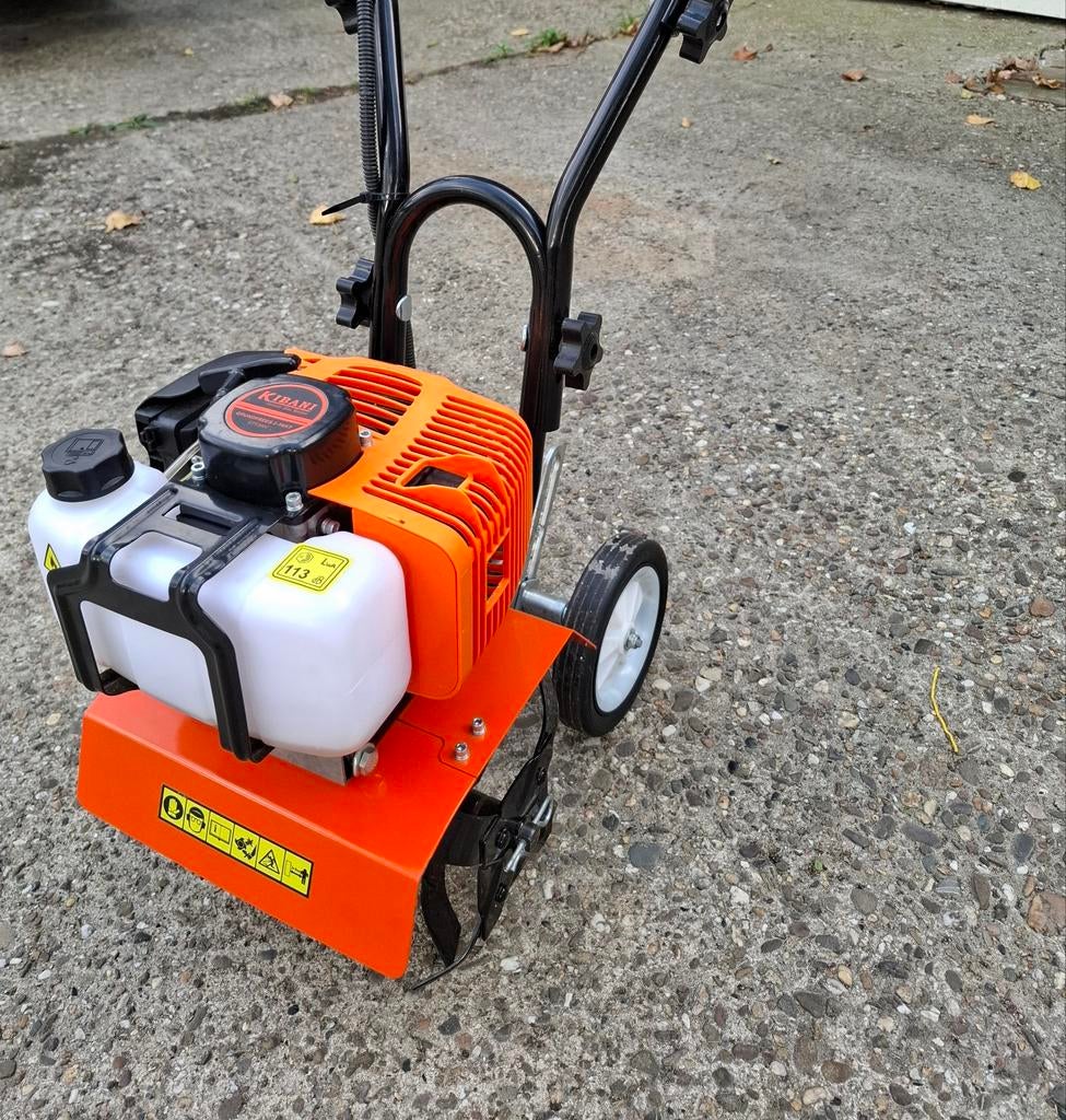 Nieuwe Kibani Grondfrees - 100 euro, Benzine, Nieuw, Ophalen of Verzenden, Kibani