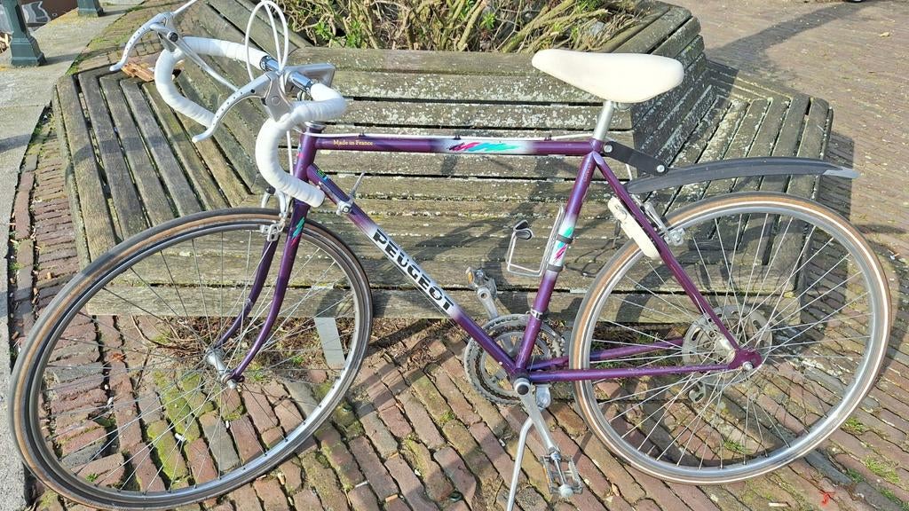 Vintage Peugeot Racefiets, 28 inch, Gebruikt, 49 tot 53 cm, Ophalen