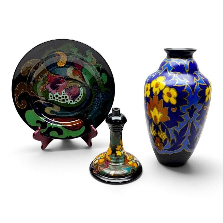 Lot plateel (3x), Antiek en Kunst, Ophalen of Verzenden