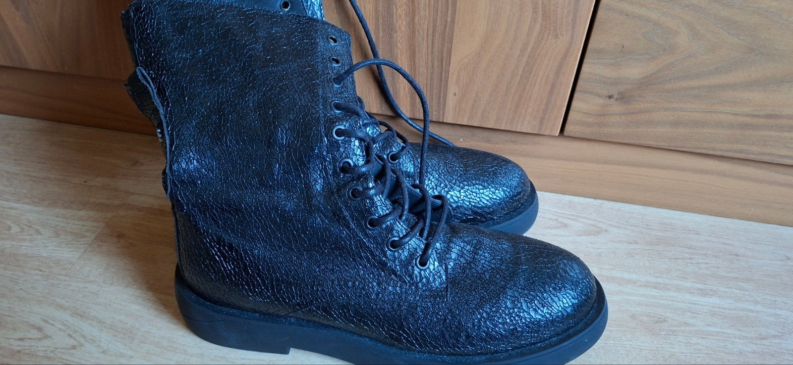 Floris van Bommel maat 42 boots/enkellaars zgan, Zwart, Floris van Bommel, Ophalen of Verzenden, Zo goed als nieuw
