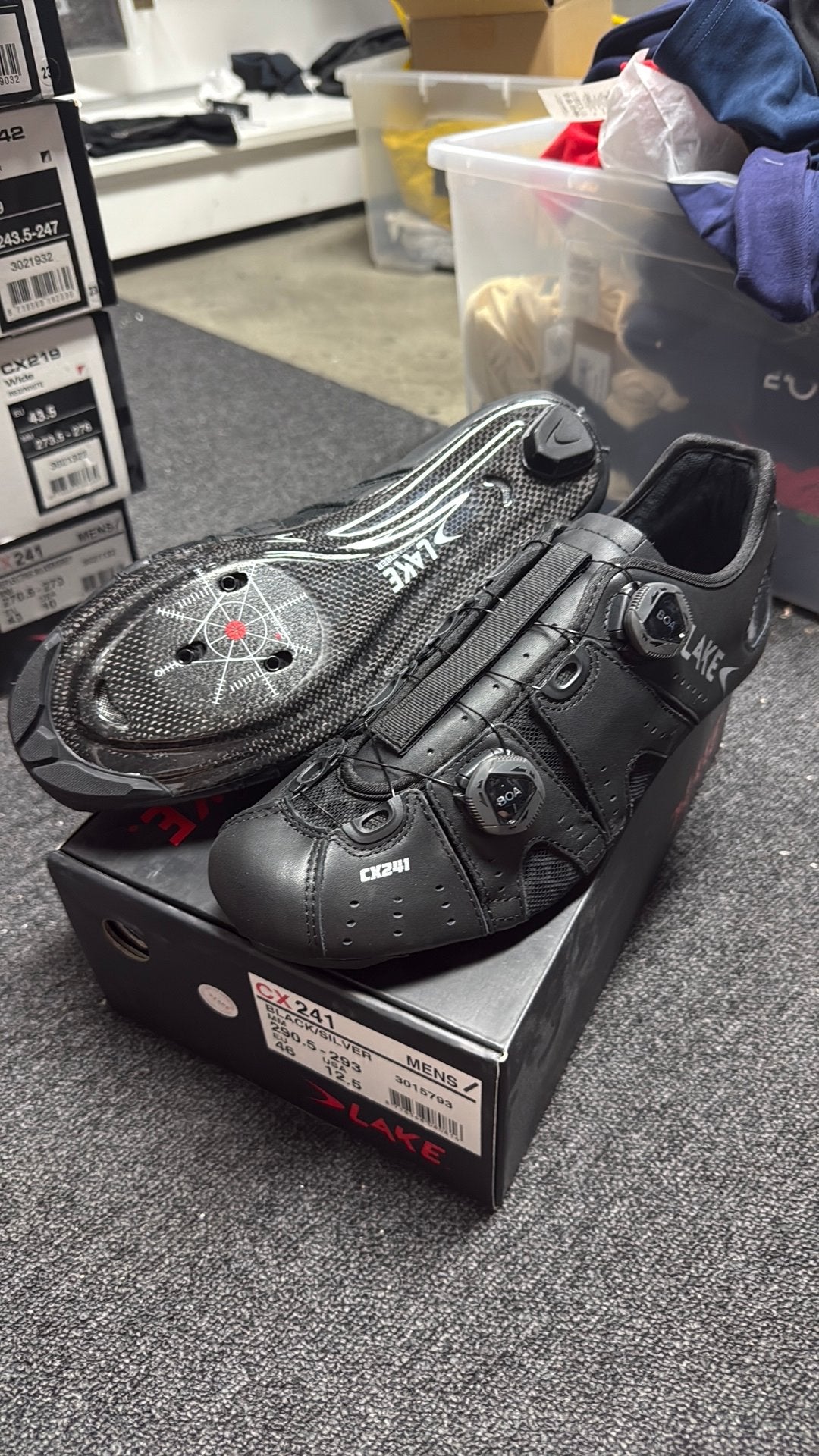 Lake cx241 wielerschoenen nieuw maat 46, Sport en Fitness, Wielrennen, J, Schoenen, Nieuw, Ophalen of Verzenden