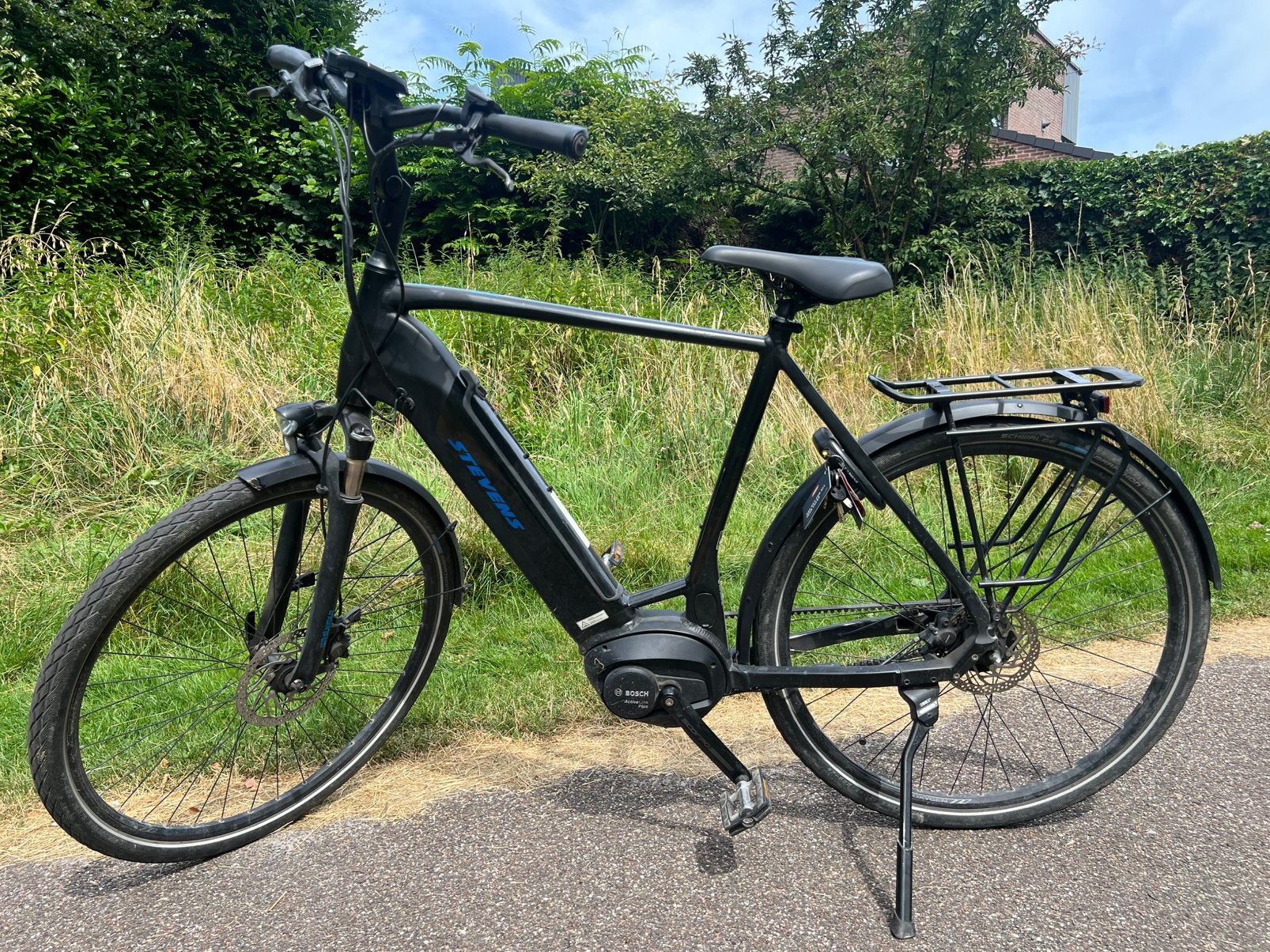 Stevens E-Courier Luxe elektrische bosch middenmotor, Ophalen of Verzenden, Zo goed als nieuw, Overige merken