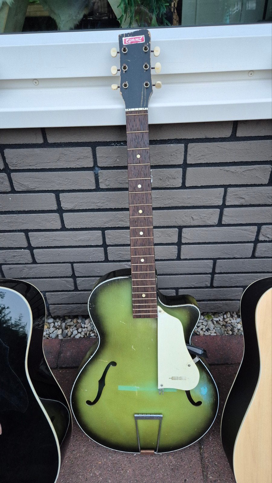Egmond, Muziek en Instrumenten, Snaarinstrumenten | Gitaren | Akoestisch, Ophalen of Verzenden, Gebruikt, Western- of Steelstringgitaar