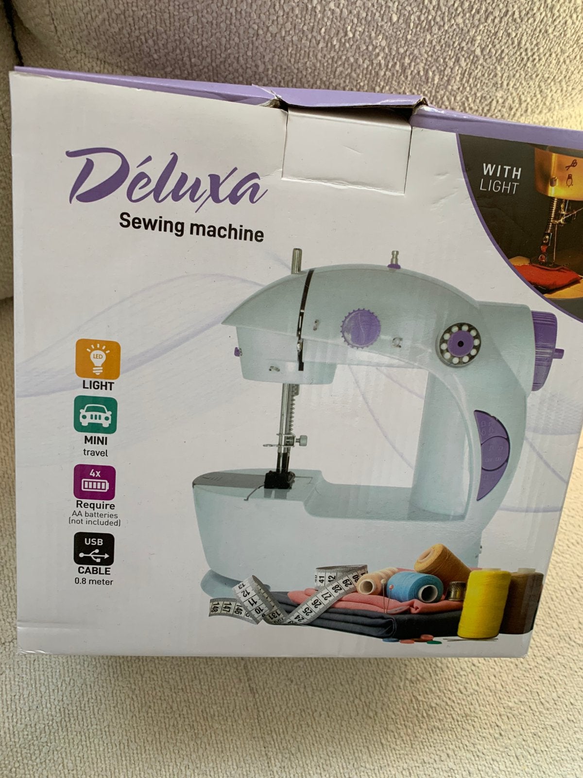 Te koop nieuwe travel naaimachine, Ophalen, Zo goed als nieuw, Naaimachine, Overige merken