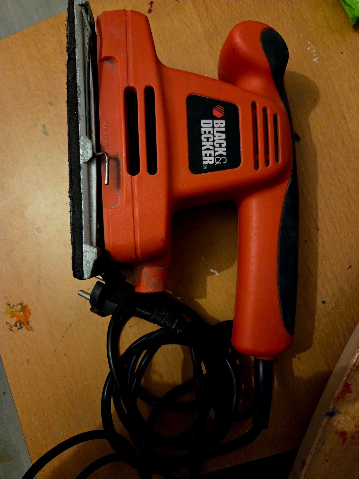 Schuurmachine en klopboormachine, Ophalen, Minder dan 600 watt, Vlakschuurmachine
