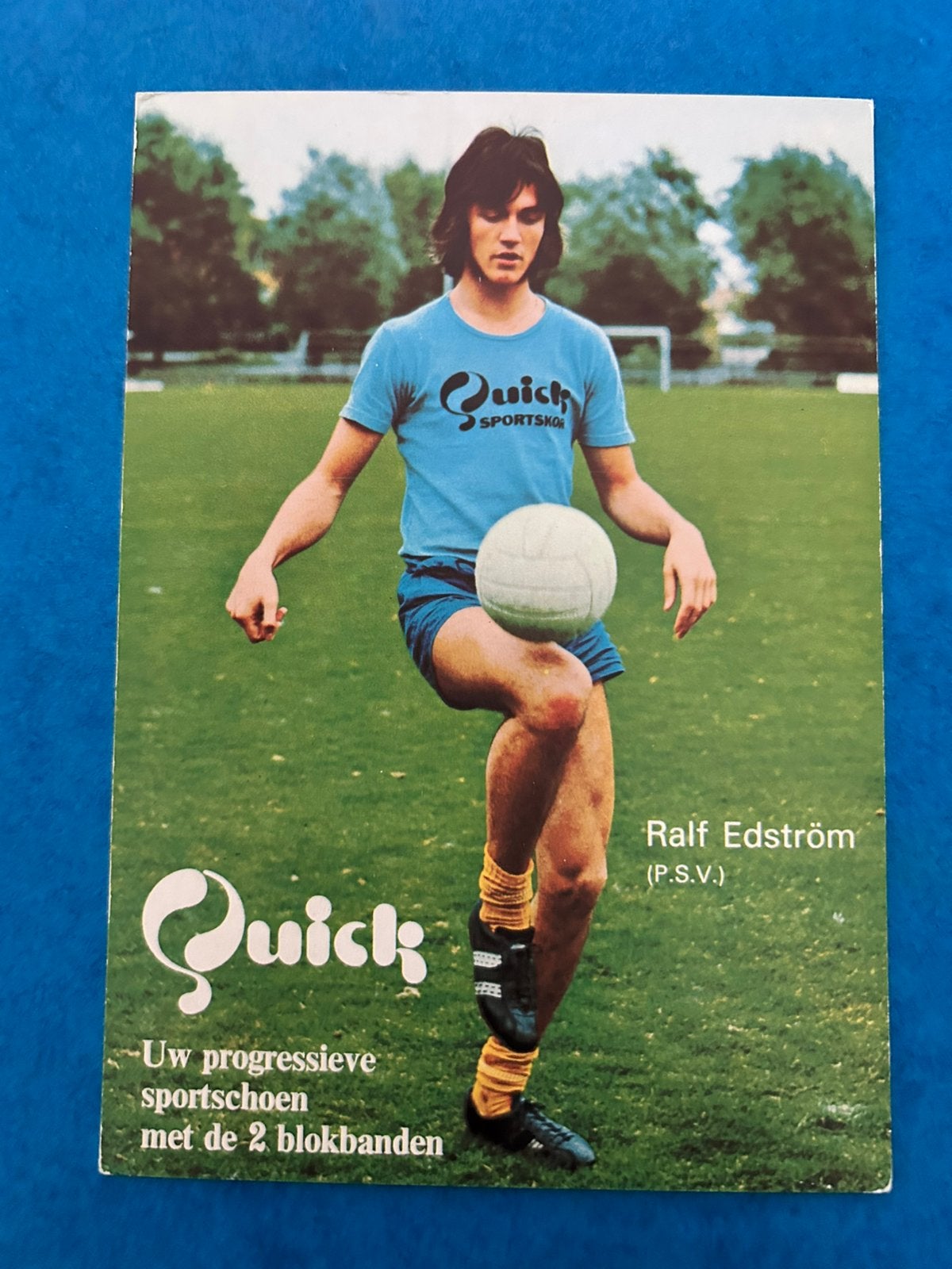 Ralf Edström - P.S.V. - Spelerskaart - Quick, Verzenden, Zo goed als nieuw, PSV, Spelerskaart