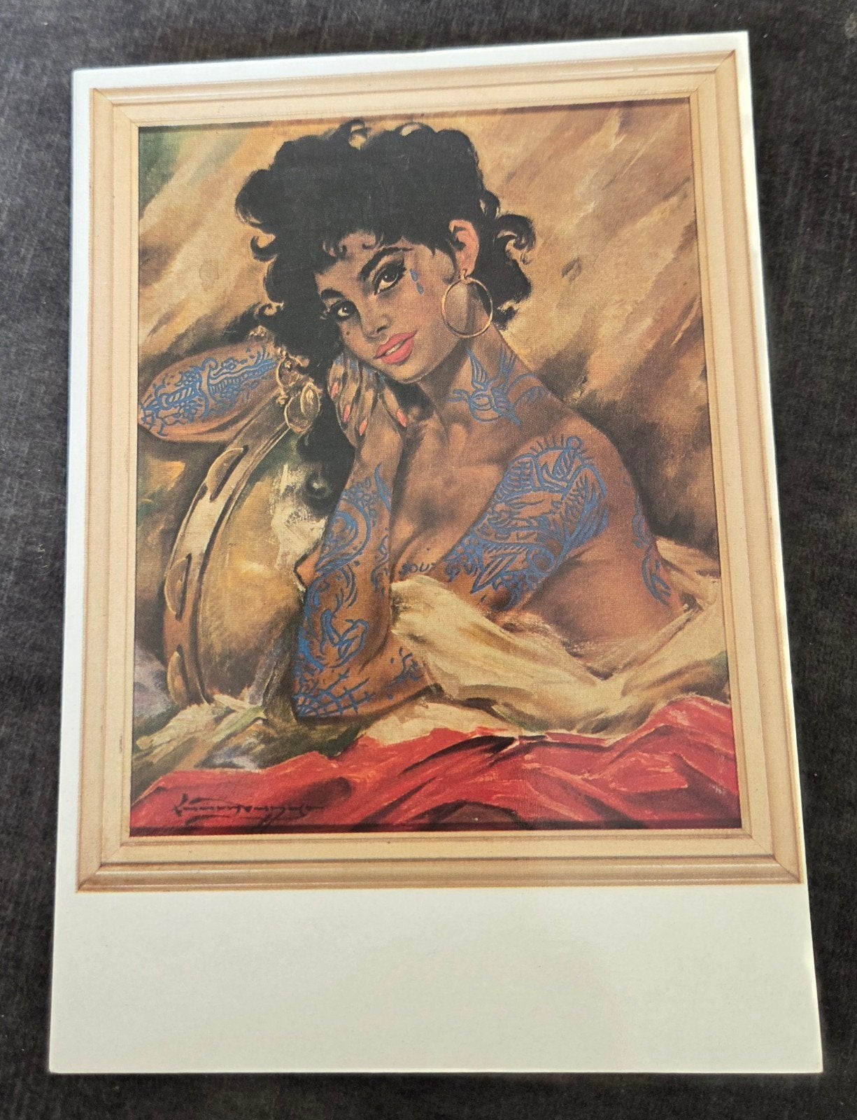 Getatoeëerde Vrouw -.Henk Schiffmacher, Verzenden, 1980 tot heden, Ongelopen, Overige thema's