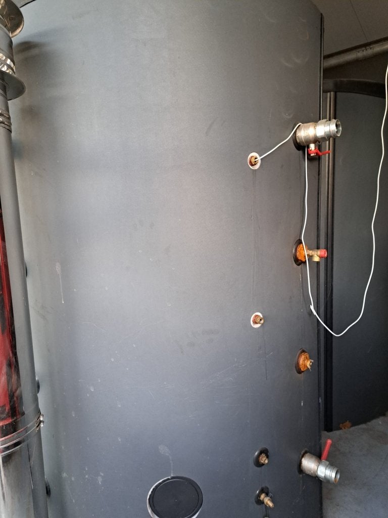 Buffervat 3.000 liter  geïsoleerd  CV  houtkachel, Ophalen, Nieuw, Verhuur@detriemen.com
