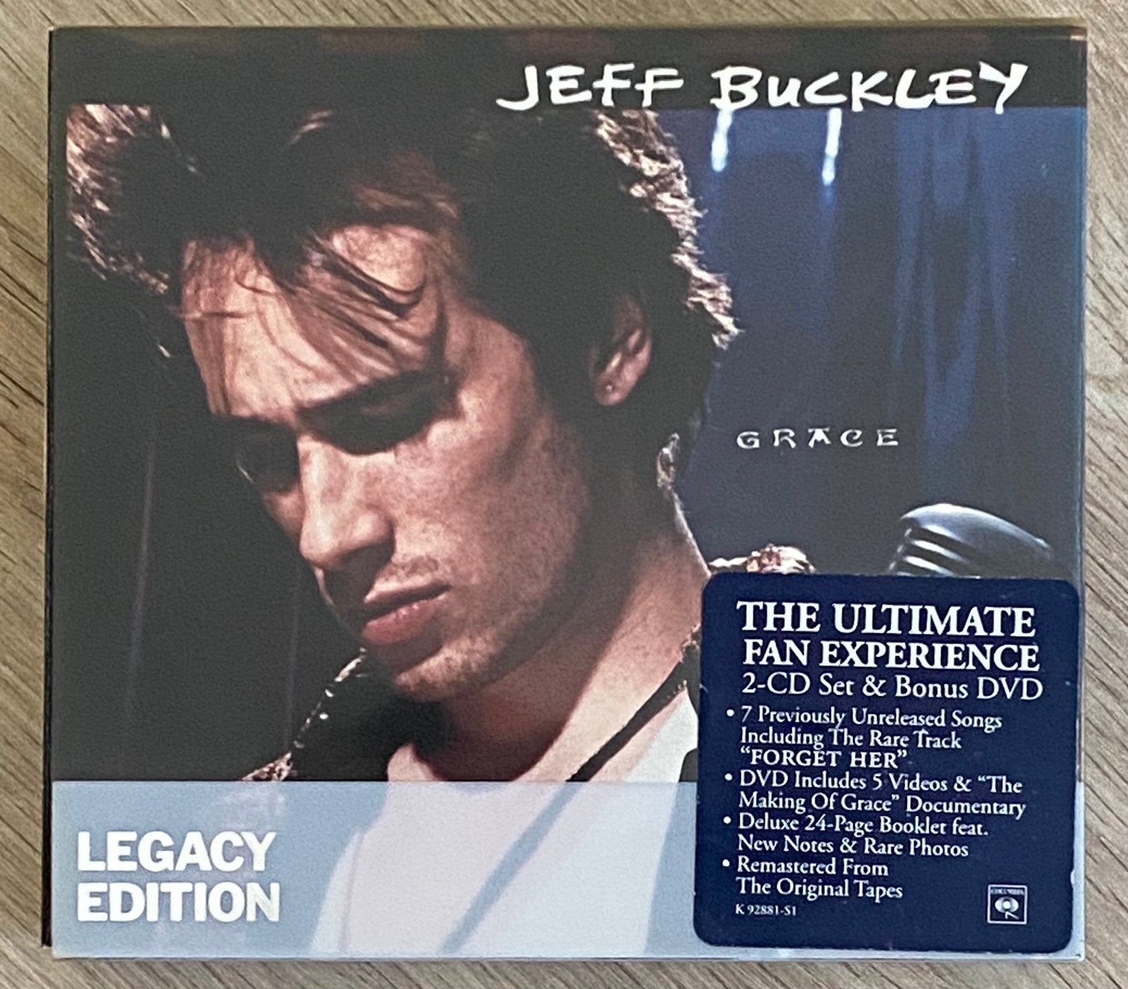 Jeff Buckley Grace 2 CD+ DVD Legacy Edition, Cd's en Dvd's, Cd's | Rock, Ophalen of Verzenden, Zo goed als nieuw, Poprock