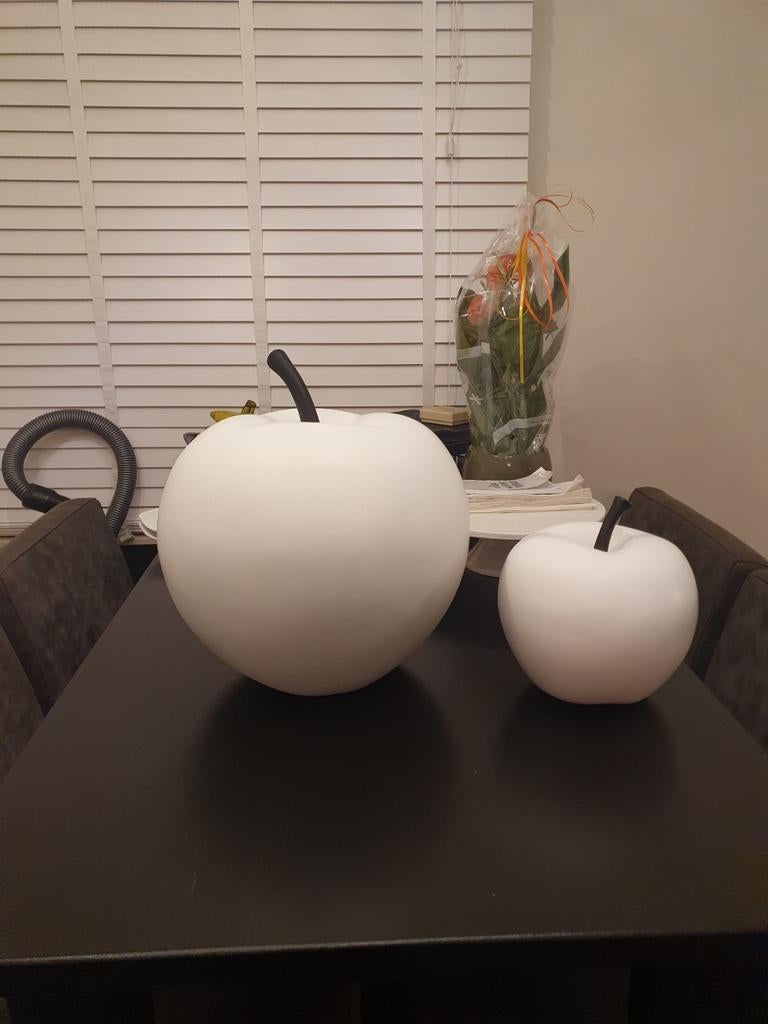 Decoratie appel., Ophalen of Verzenden, Overige kleuren, Glas, Minder dan 50 cm