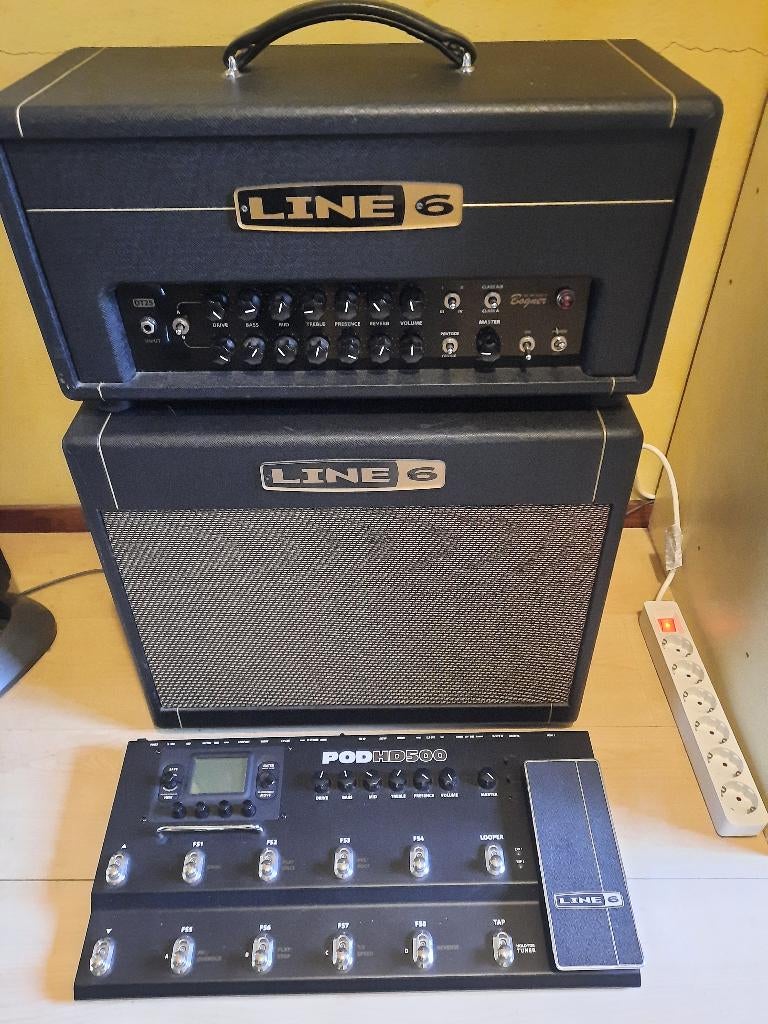 Line 6 DT25  Head  /Cabinet / Pod HD500, Muziek en Instrumenten, Versterkers | Bas en Gitaar, Ophalen, Zo goed als nieuw, Gitaar