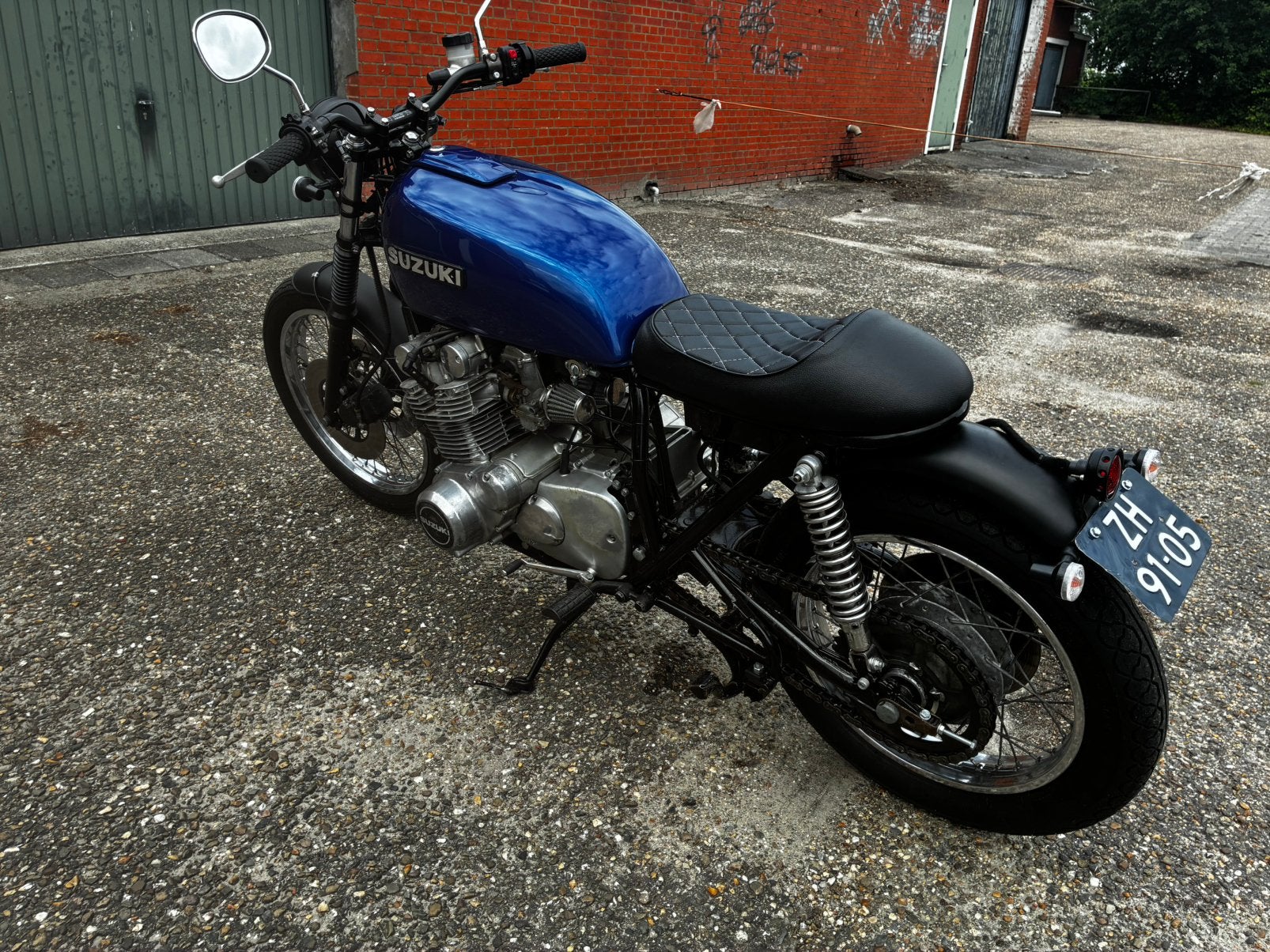 Suzuki gs750 1978 caferacer, Motoren, Ophalen