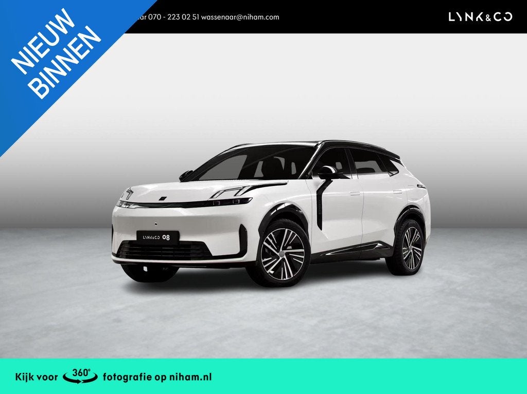 Lynk & Co 08 1.5 PHEV BUSINESS EDITION -PANO.DAK|360°CAM|PO, Auto's, Lynk & Co, 12 maanden, Automatische klimaatregeling, Wit