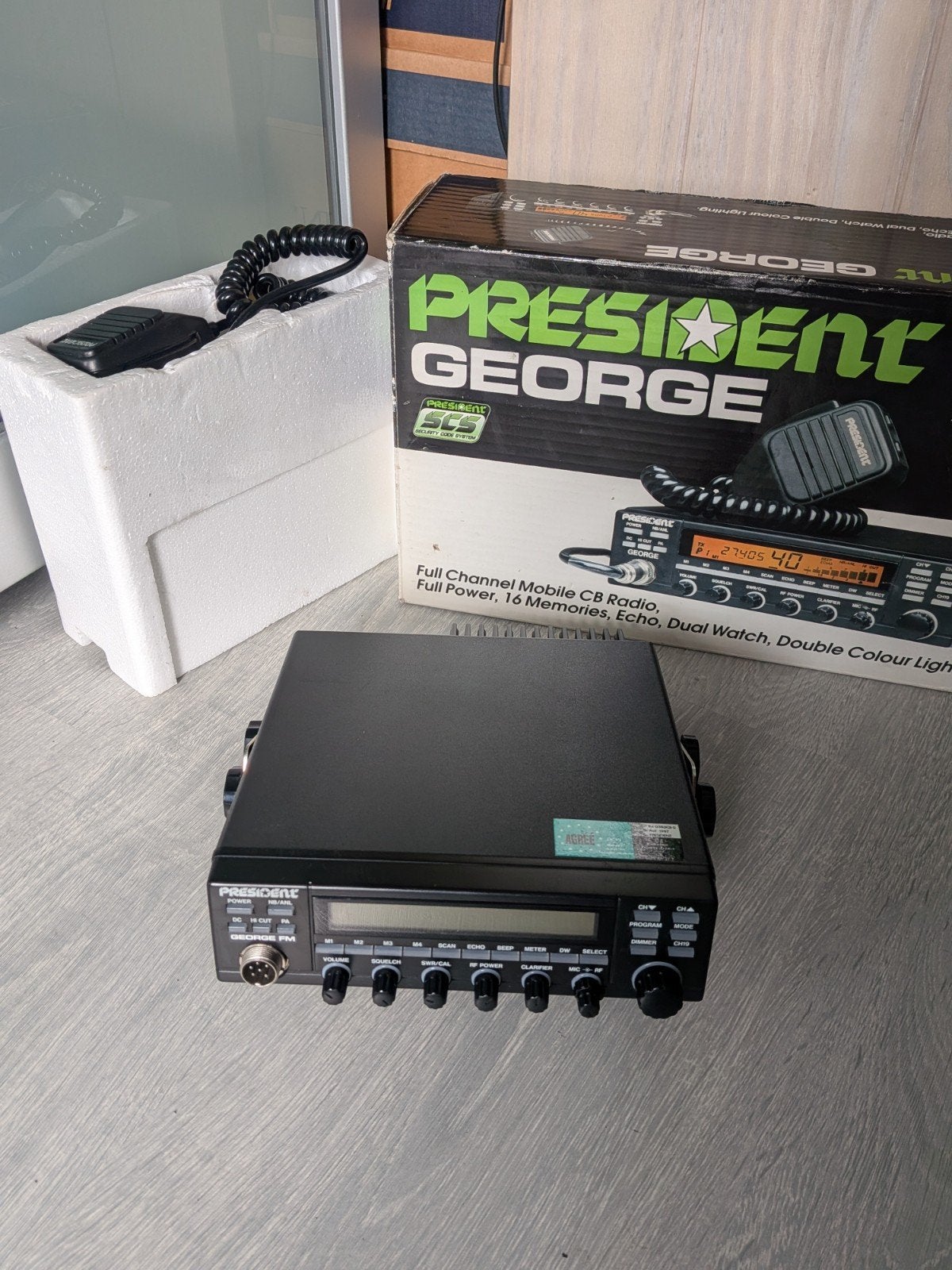 President George FM CB Radio, Ophalen of Verzenden, Gebruikt