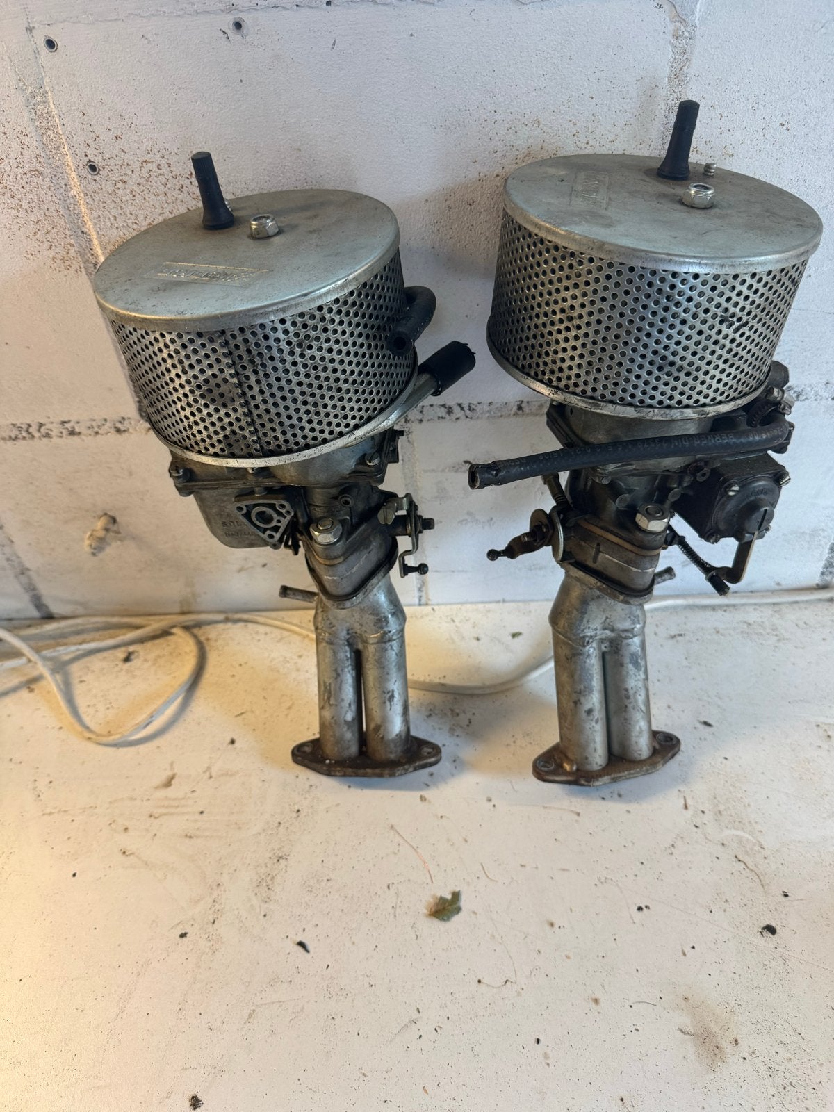 Solex dubbele carburateurs, Ophalen