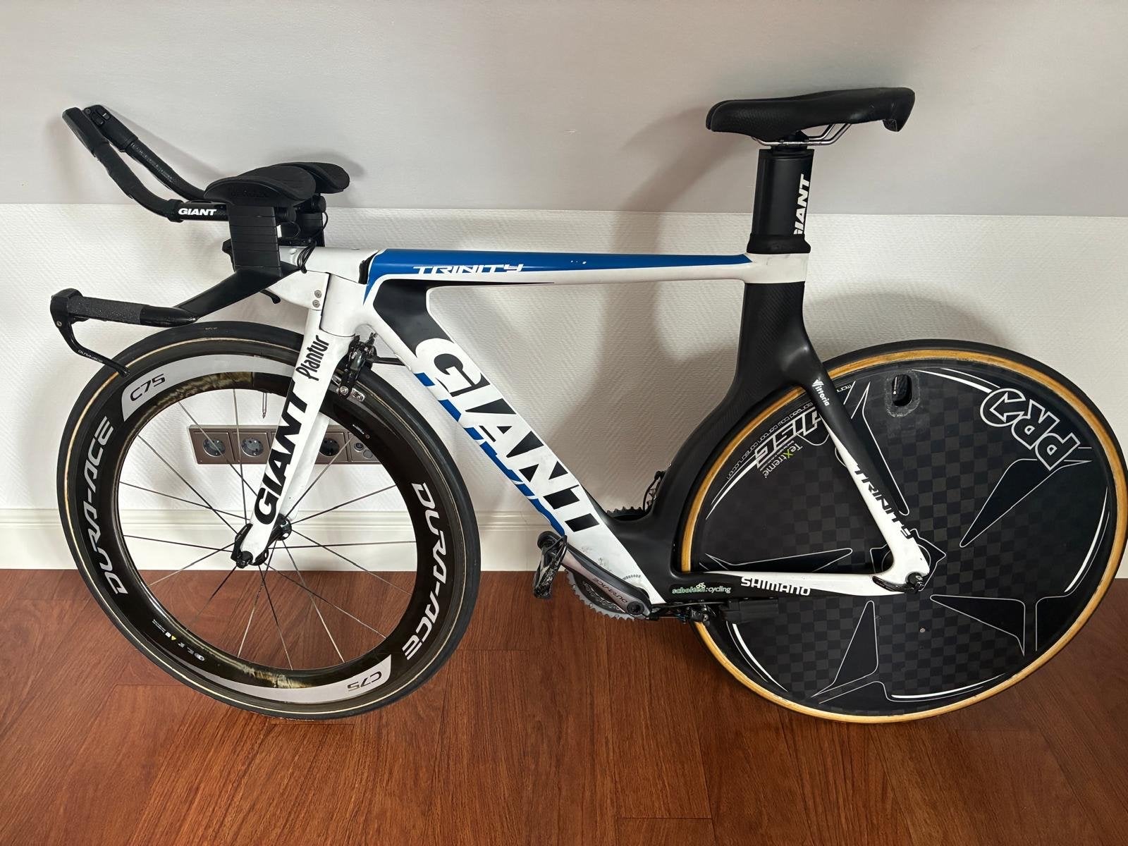 Giant Trinity tijdritfiets - Carbon frame, Ophalen, 28 inch, Gebruikt, Carbon
