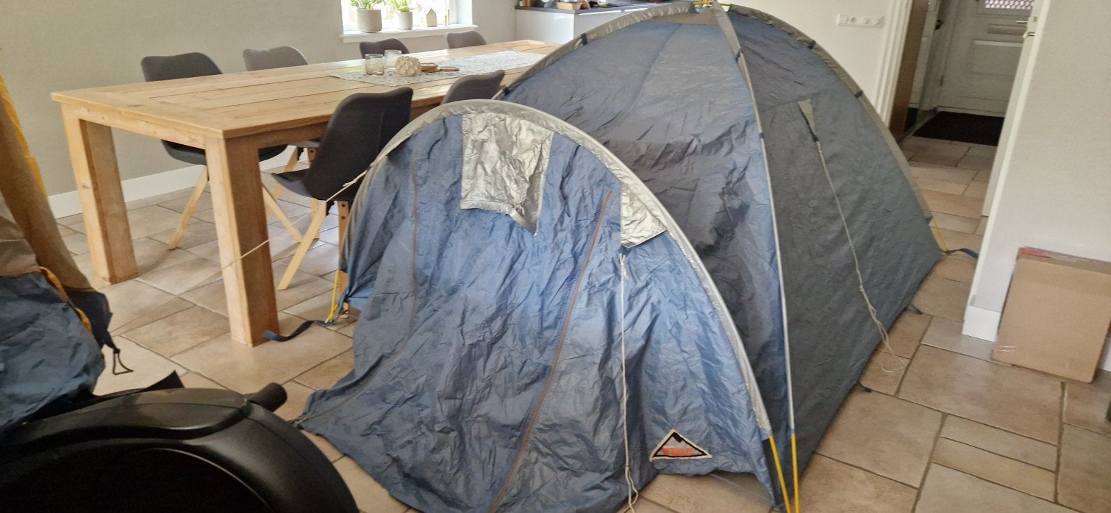 2 persoons McKinley tentje, Caravans en Kamperen, Ophalen of Verzenden, Zo goed als nieuw, Tot en met 2