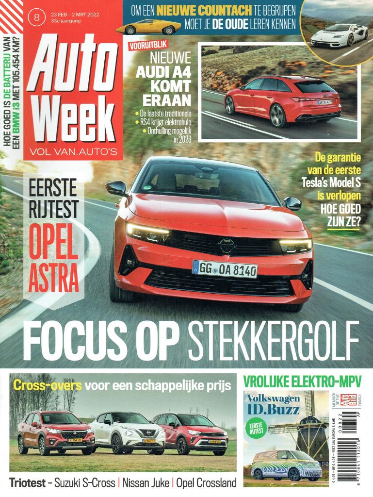 Autoweek 2022 nr. 8 (o.a. Nissan Juke & Suzuki S-Cross), Verzenden, Gelezen, Algemeen
