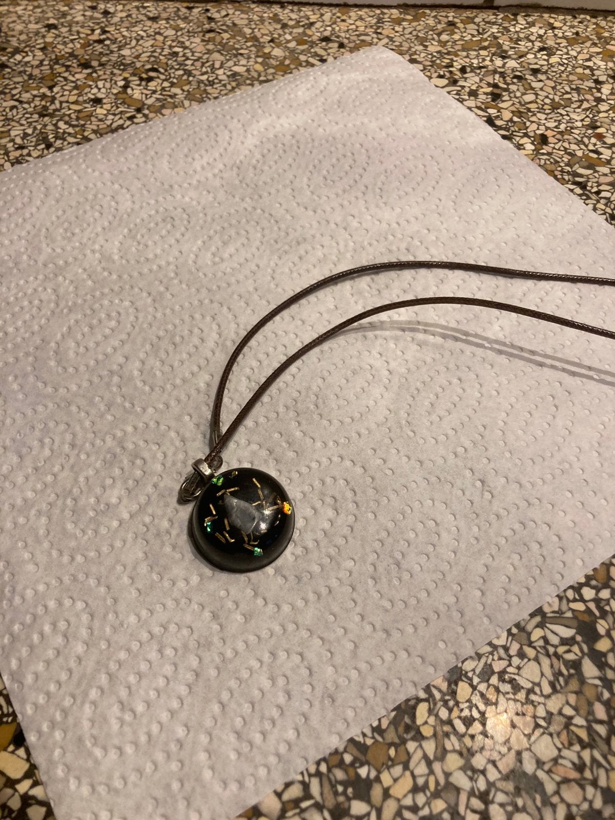 Aparte ketting, Ophalen of Verzenden, Zo goed als nieuw, Overige materialen