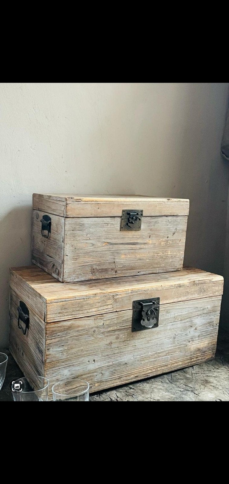 Set kisten, Huis en Inrichting, Ophalen of Verzenden, 50 tot 100 cm, Minder dan 50 cm