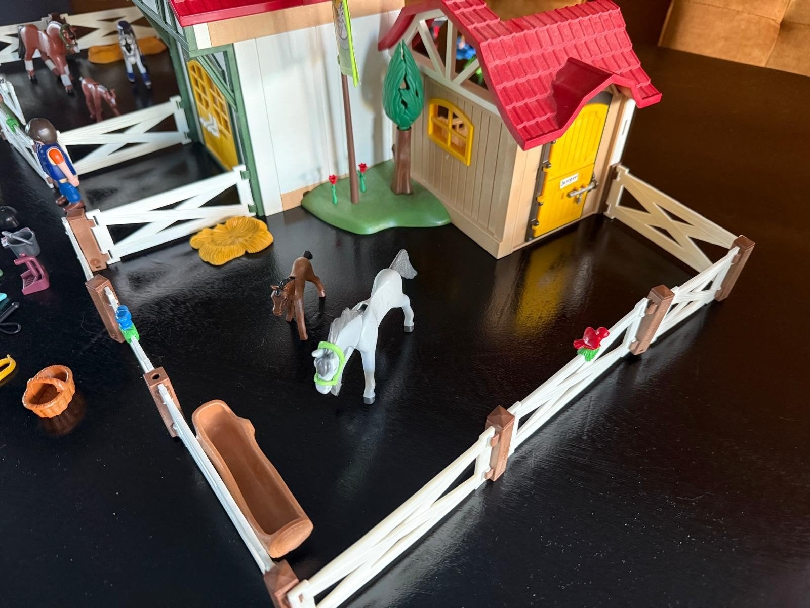 Playmobil - Manege / Paarden set, Ophalen of Verzenden, Zo goed als nieuw