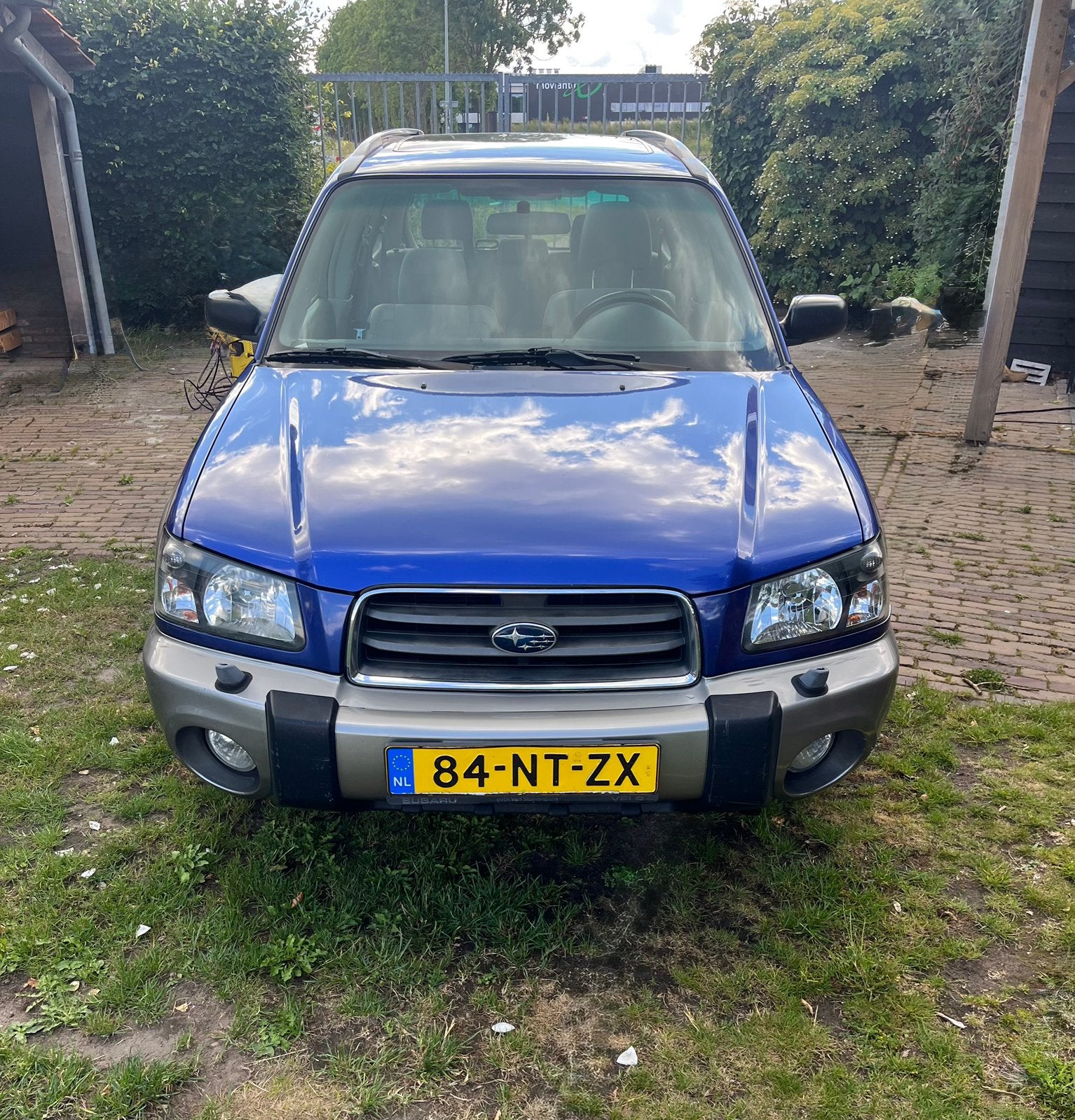 Subaru Forester 2.0 92KW 2004 Blauw, Auto's, Subaru, 1994 cc, 4 cilinders, 715 kg, Blauw