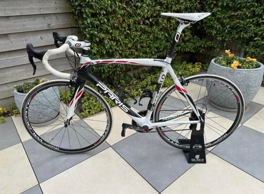 Pinarello Paris Racefiets Carbon Campagnolo Superrecord 58cm, Fietsen en Brommers, Zo goed als nieuw, 57 tot 61 cm, Meer dan 20 versnellingen