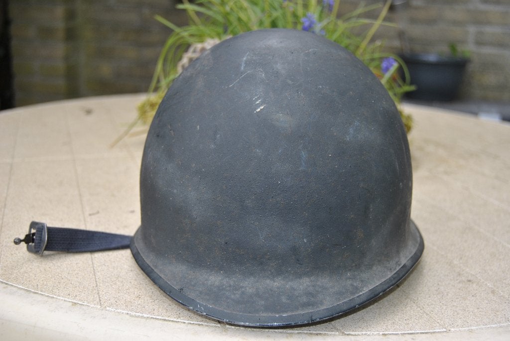 Belgische M51 Rijkswacht helm, Ophalen of Verzenden, Overige soorten, Overige gebieden, Helm of Baret