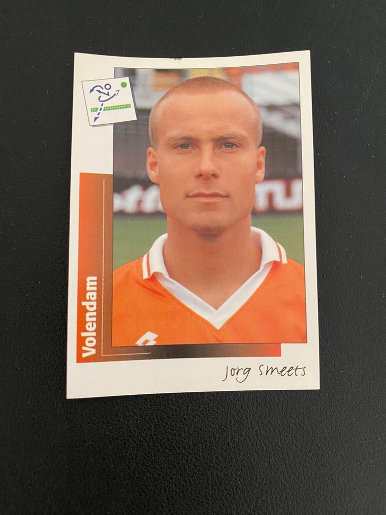 Jorg Smeets - Volendam - Panini Voetbal 96, Verzamelen, Ophalen of Verzenden, Zo goed als nieuw, Overige binnenlandse clubs, Poster, Plaatje of Sticker
