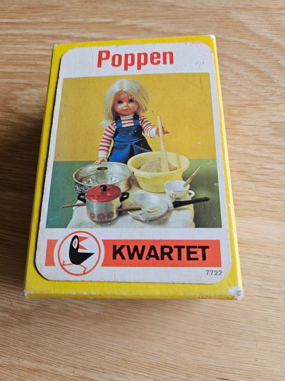 Vintage Poppen Kwartetspel -, Verzamelen, Ophalen of Verzenden, Gebruikt
