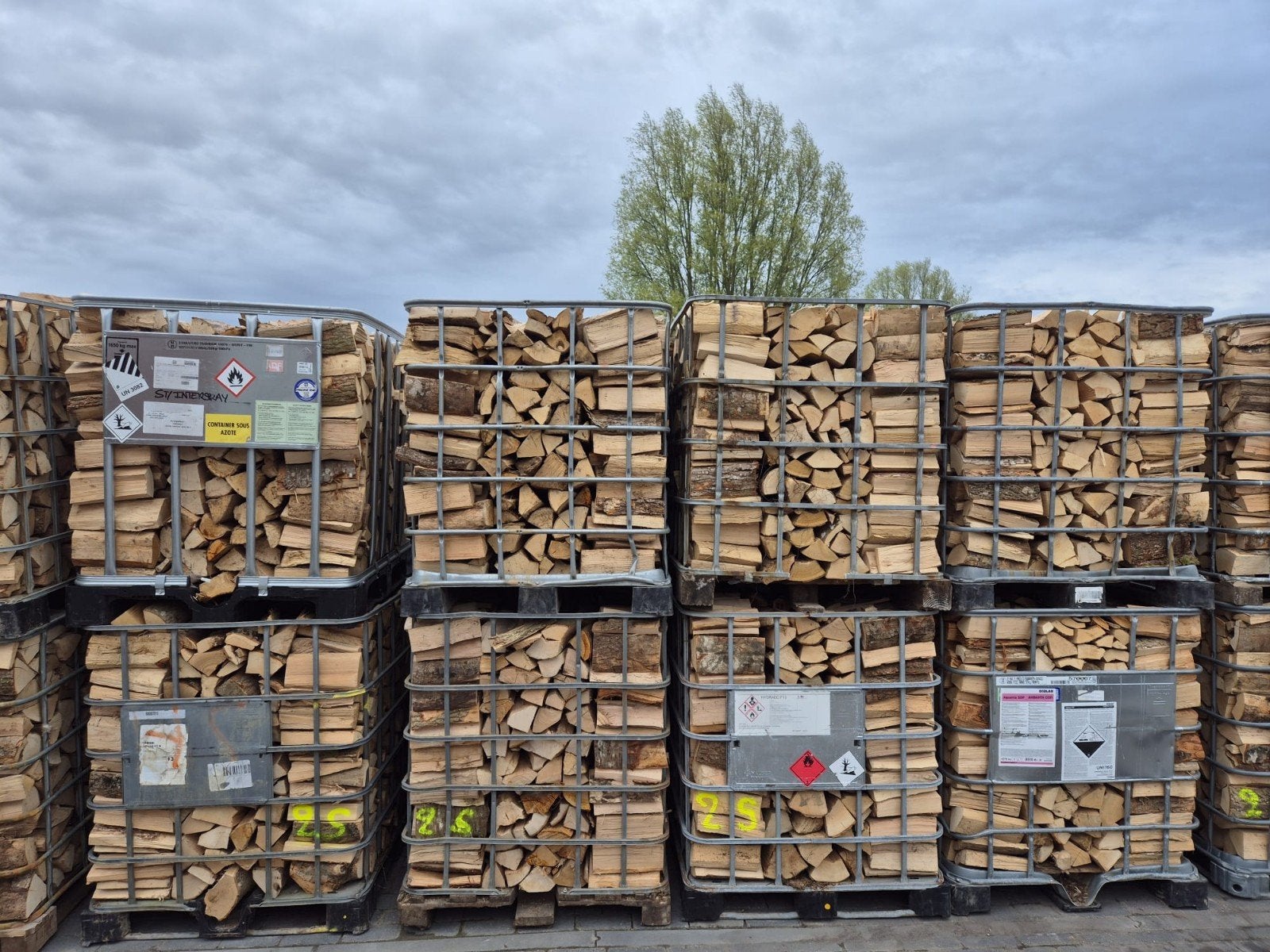 haardhout bruinisse, mix eiken, beuken,essen, Ophalen of Verzenden