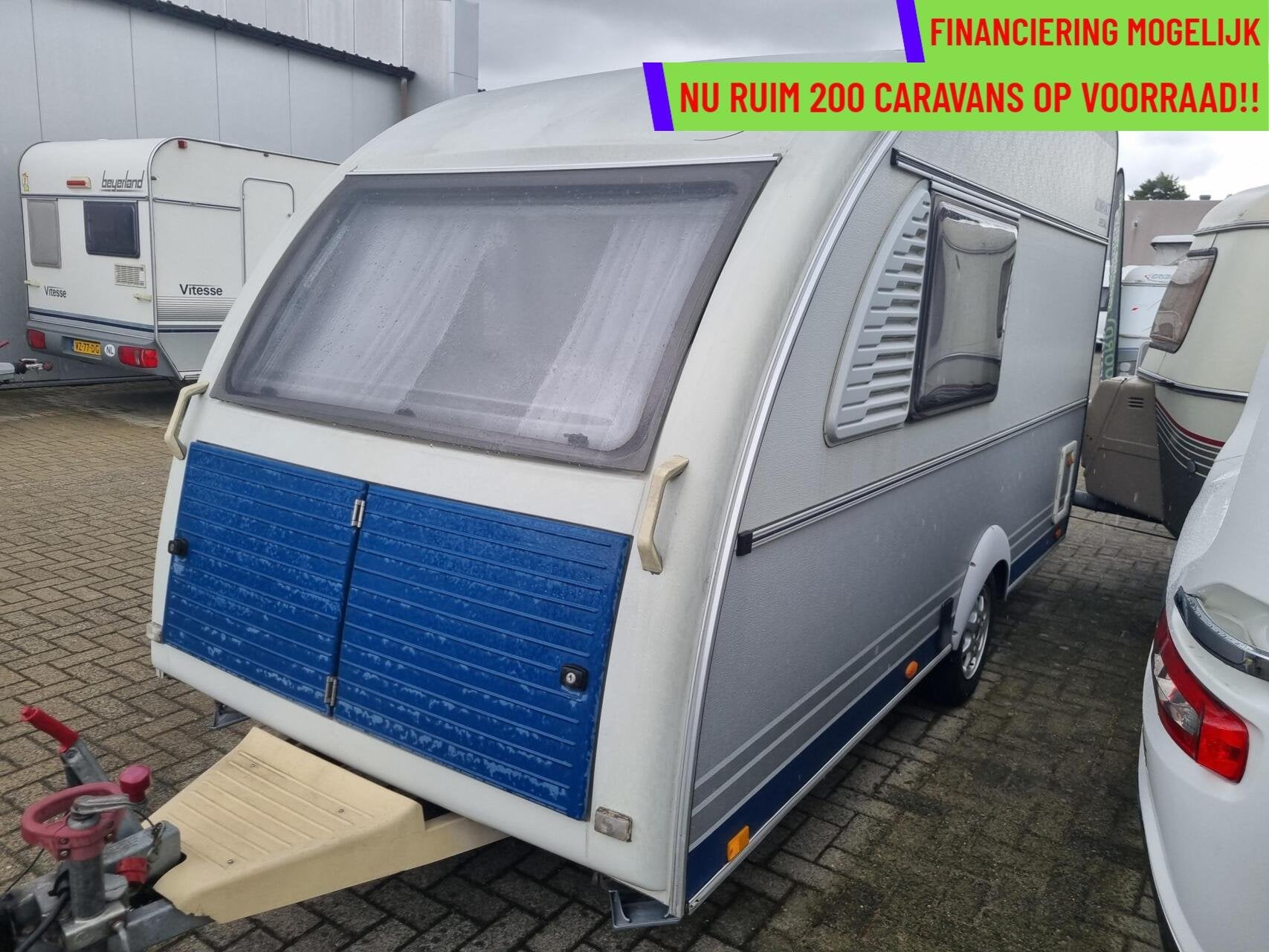 Kip Kompakt special 37 ek VOORTENT + LUIFEL + ENKELE BEDDEN, Kip, Tot en met 2, Bedrijf, Hordeur