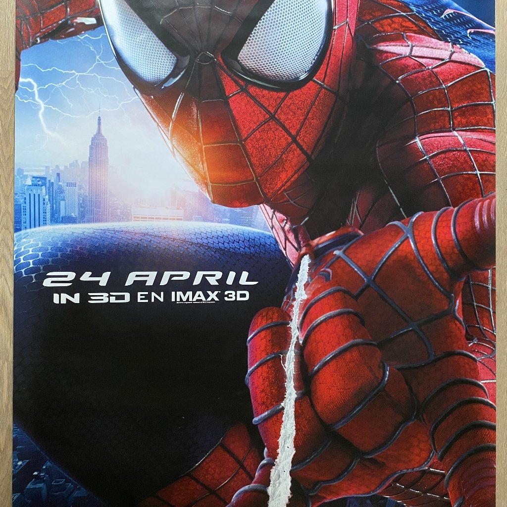 Leuke Bioscoop Poster The Amazing Spider-Man 2, Ophalen of Verzenden, Zo goed als nieuw, Film, Poster
