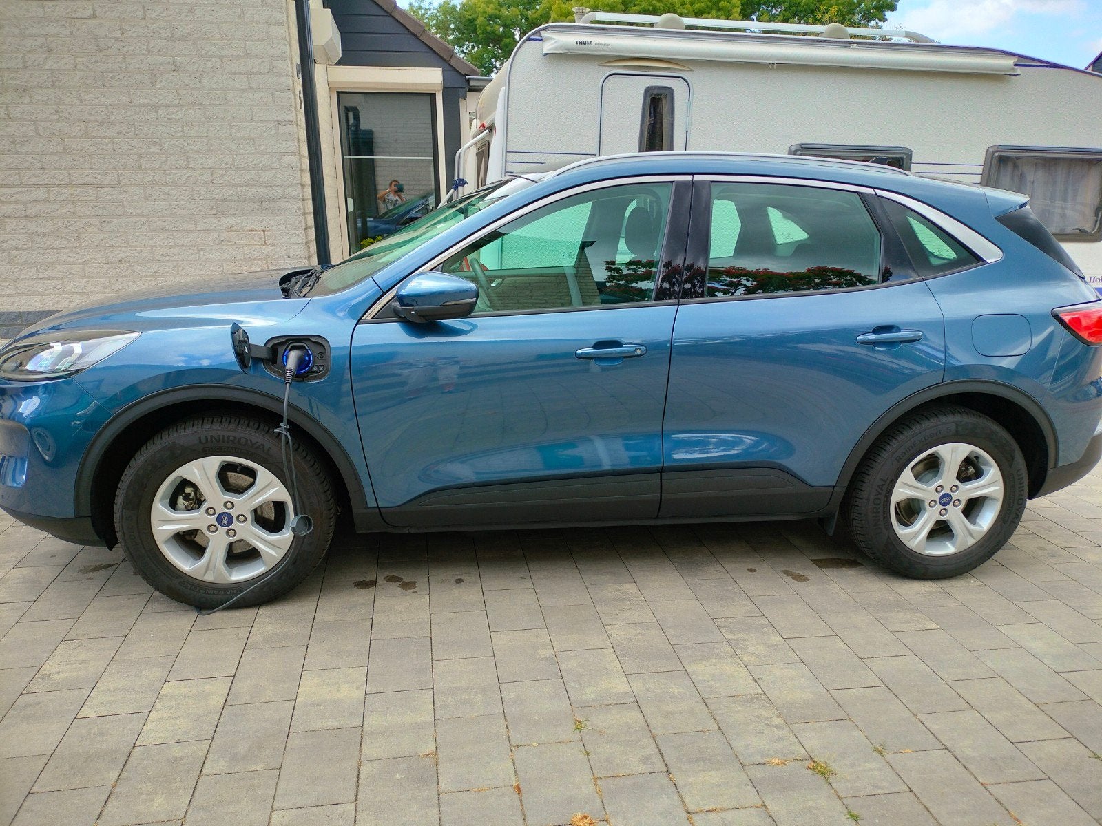 orginele Ford Kuga 17 inch velgen+4 banden, Auto-onderdelen, Ophalen of Verzenden, Ford