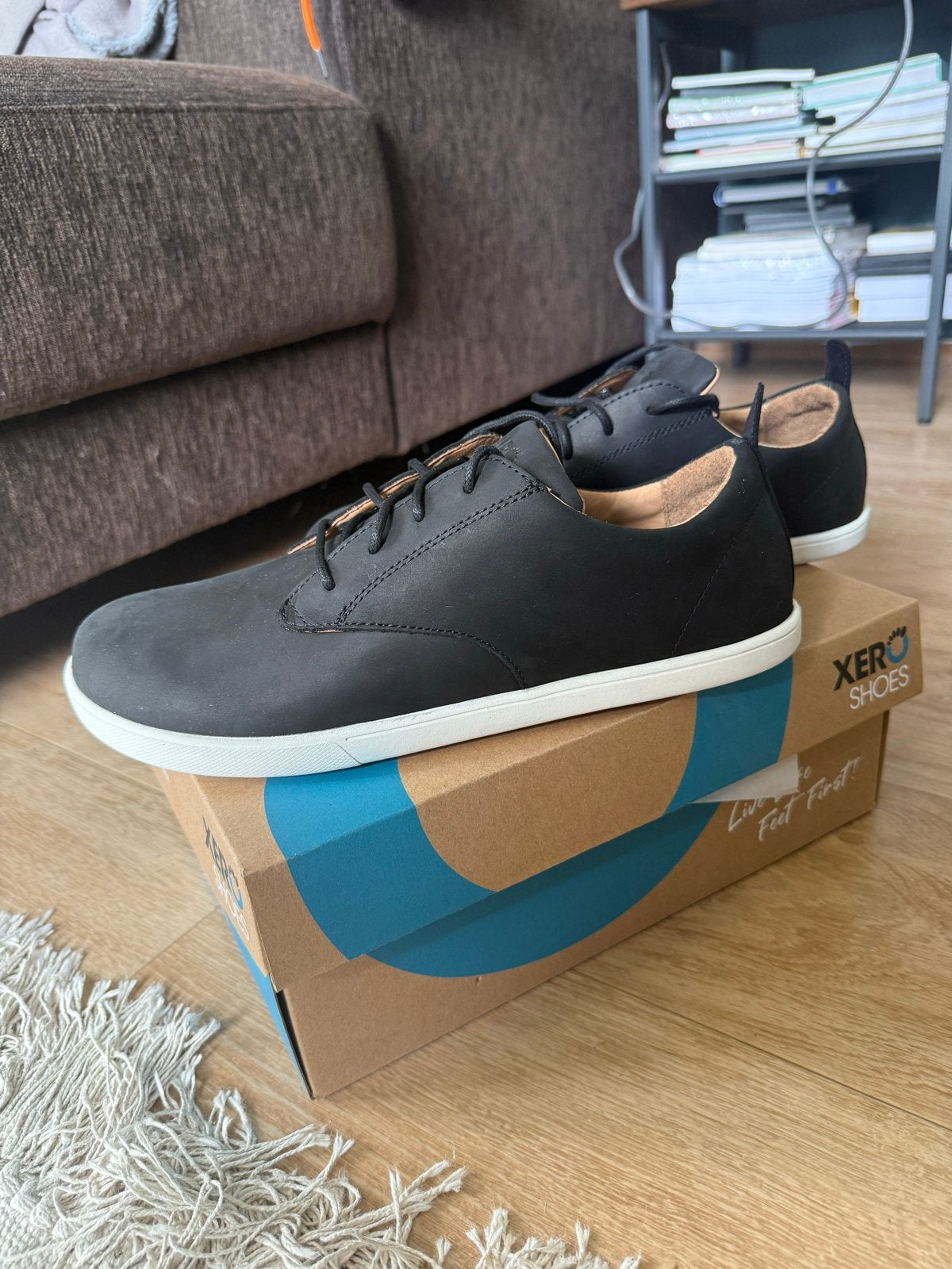 Xero Shoes Glenn Barefoot Schoenen Maat 45 Zwart Nieuw, Ophalen, Nieuw, Zwart