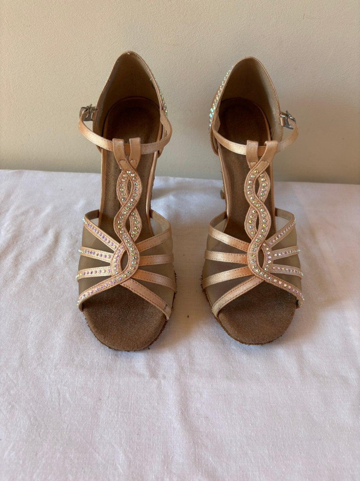 Latin dansschoenen, Ophalen of Verzenden, Zo goed als nieuw, Schoenen