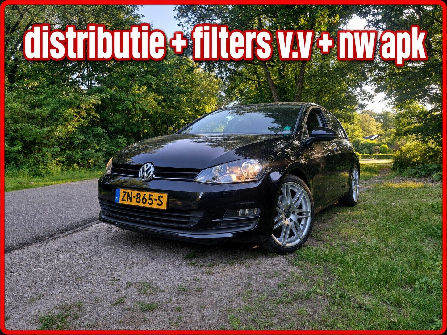 Volkswagen Golf 1.2 TSI Distributie v.v + Nw apk + gr beurt, Auto's, Voorwielaandrijving, Stof, 4 cilinders, 610 kg