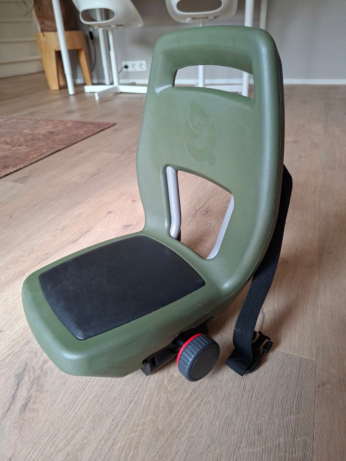Bobike Junior fietszitje - Groen, Ophalen, Achterzitje, 22 t/m 36 kg, Bobike
