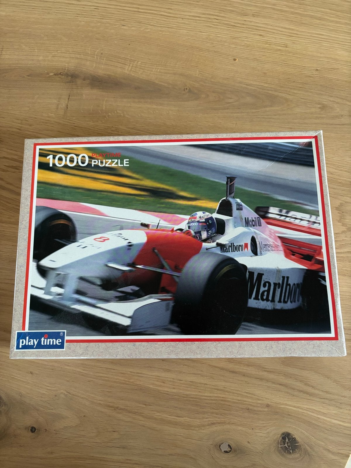 Play Time 1000 stukjes Formule 1 puzzel, Ophalen of Verzenden, 500 t/m 1500 stukjes, Gebruikt, Legpuzzel