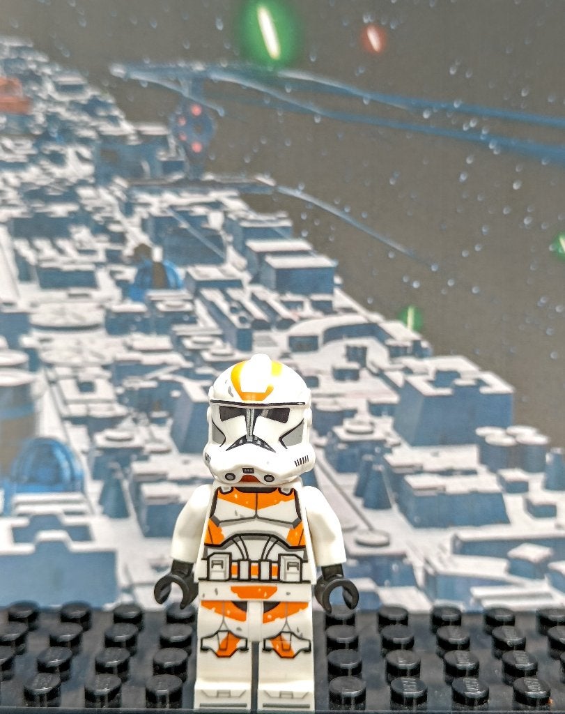 Lego Clone Trooper, 212th Attack Battalion (Phase 2) - White, Gebruikt, Star Wars, Lego, Ophalen of Verzenden