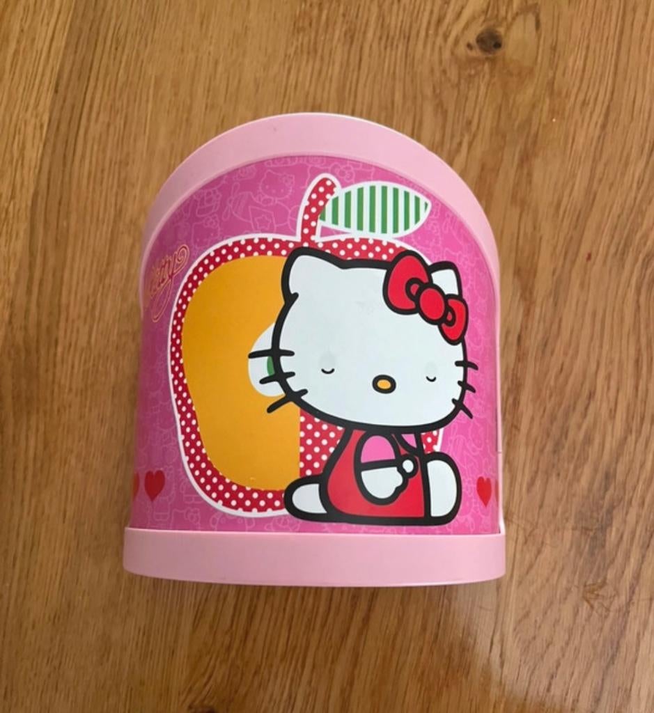 nachtlamp hello kitty, Ophalen of Verzenden, Zo goed als nieuw, Lamp