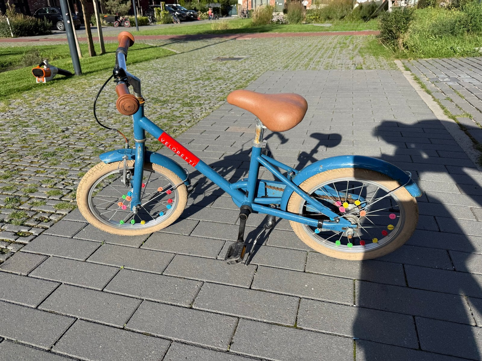 Veloretti Maxi 16 inch kinderfiets, Ophalen, Gebruikt, Velgrem, 16 tot 20 inch
