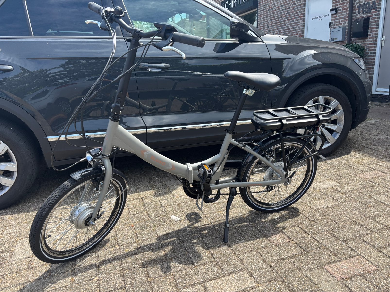 Opvouwbare Elektrische Fiets, Ophalen of Verzenden, Zo goed als nieuw
