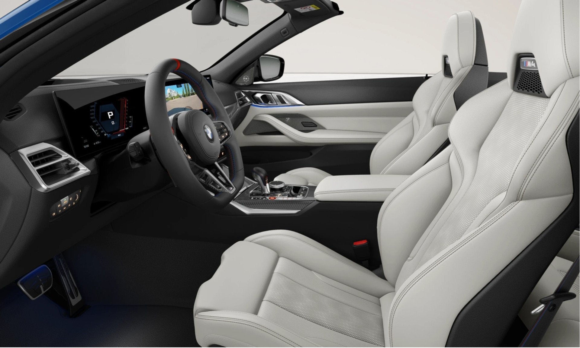 BMW 4 Serie Cabrio M4 xDrive - Individual '' Saphirblau II ', 12 maanden, Gebruikt, 530 pk, Vierwielaandrijving