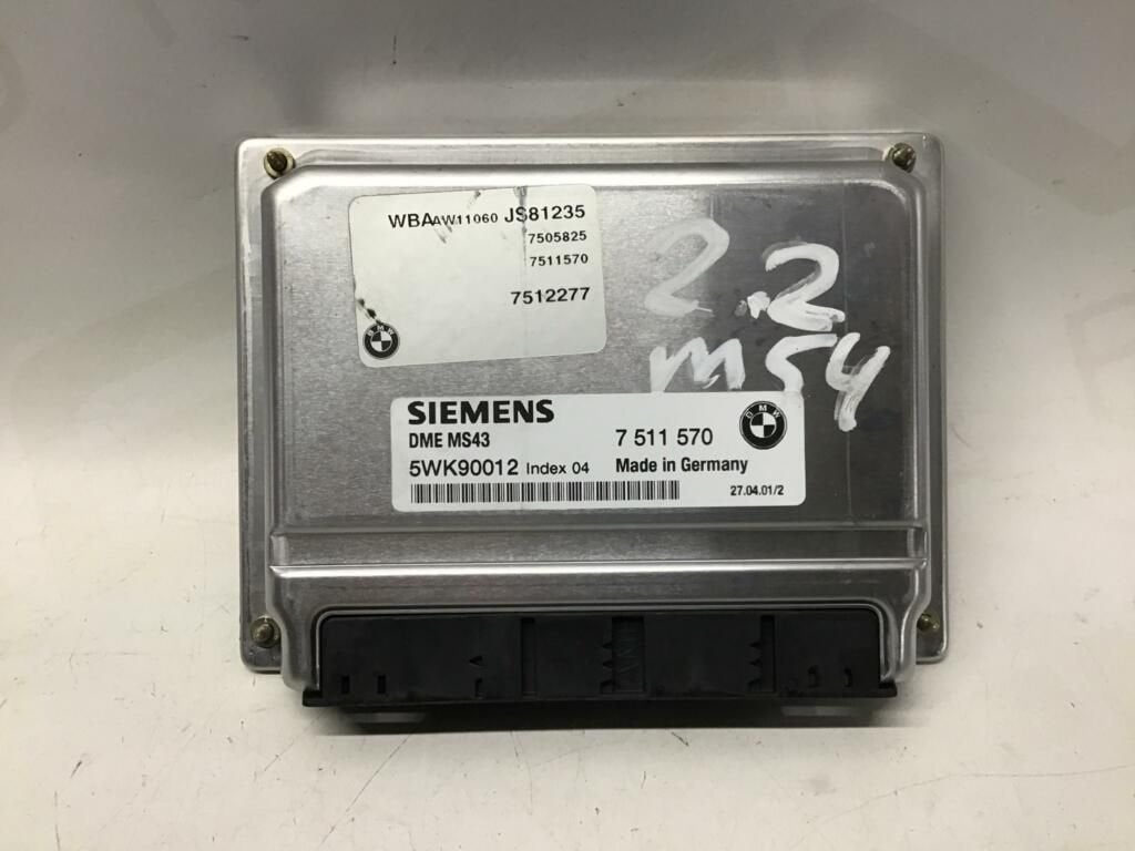 Computer inspuit BMW 3-serie E46 320i ('99-'05) 7511570, Gebruikt, -, -, Ophalen of Verzenden