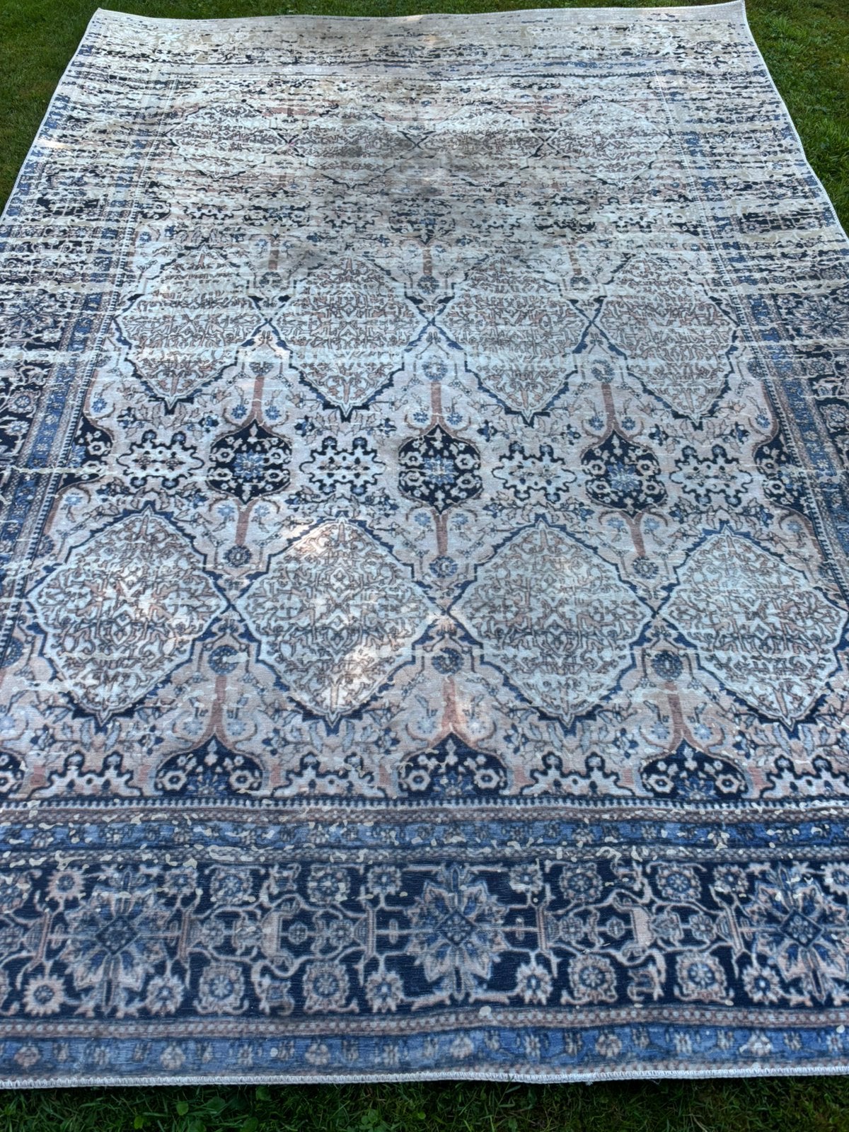 Vloerkleed 290x200cm voor maar 25 euro, Blauw, 200 cm of meer, Ophalen of Verzenden, 200 cm of meer
